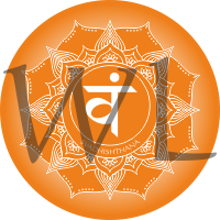 Čakra symbol samolepa kulatá 13 cm 
