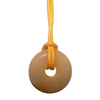 Achát - donut velký kulatý