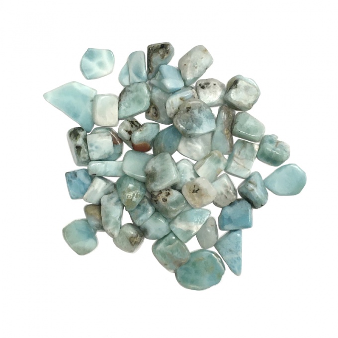 Larimar - kámen tromlovaný mini