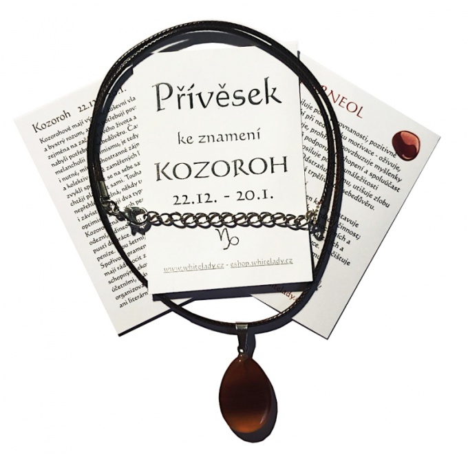 Přívěsek ke znamení Kozoroh