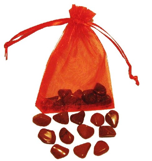 Červený jaspis 12 kamínků dlouhověkosti