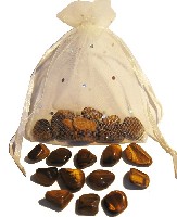 Tygří oko - 12 kamínků sebedůvěry