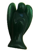 Anděl - figurka, zelený avanturín