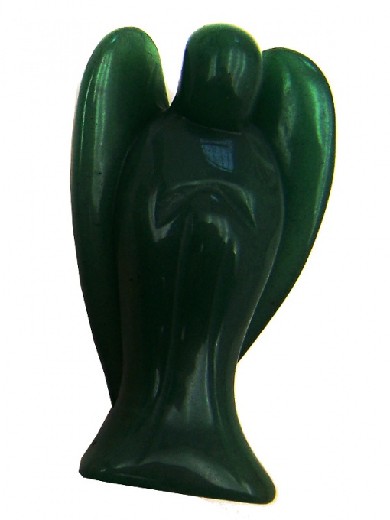Anděl - figurka, zelený avanturín