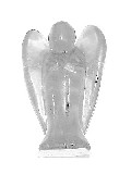 Anděl - figurka, křišťál 