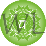 Čakra symbol samolepa kulatá 13 cm 
