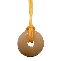 Achát - donut velký kulatý