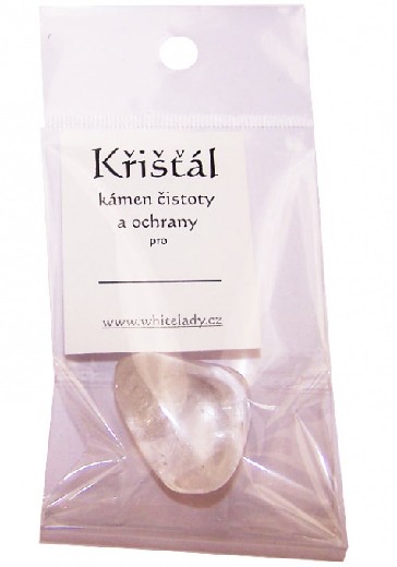 Křišťál - kámen čistoty a ochrany s věnováním