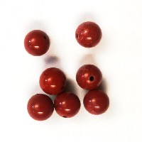 Jaspis červený - kulička 4 mm