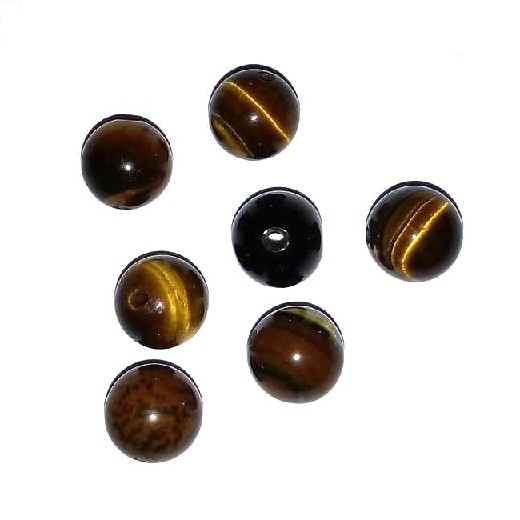 Tygří oko - kulička 8 mm