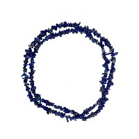 Lazurit (lapis lazuli) - náhrdelník z kamínků 90 cm