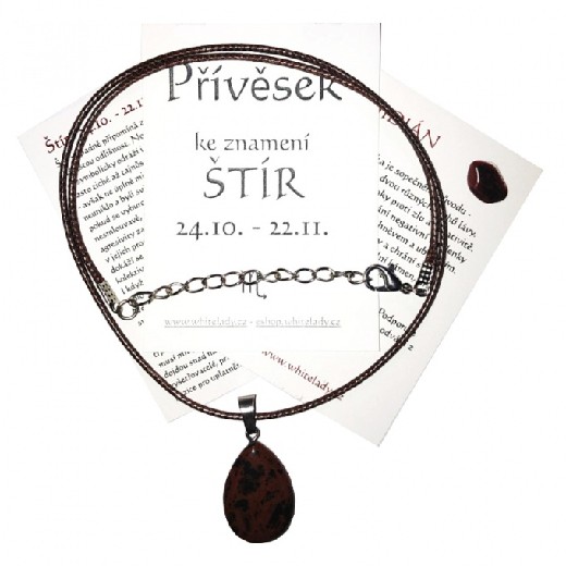 Přívěsek ke znamení Štír