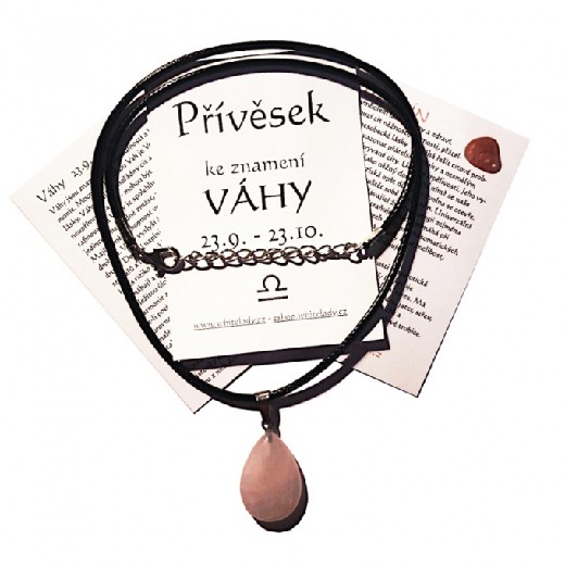Přívěsek ke znamení Váhy