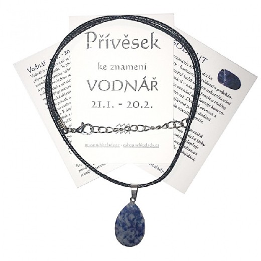 Přívěsek ke znamení Vodnář