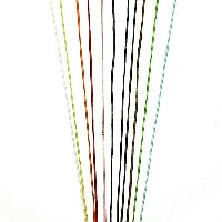 Voskovaná šňůrka 70 cm