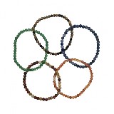 Kuličkové náramky 4 mm - varianty 